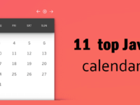 top JavaScript calendar plugins